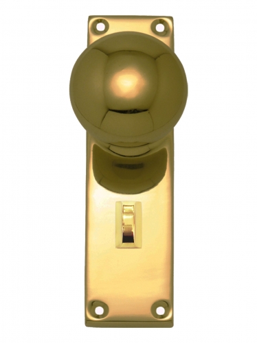 Knob Lock Privacy PVD PB 150x42mm