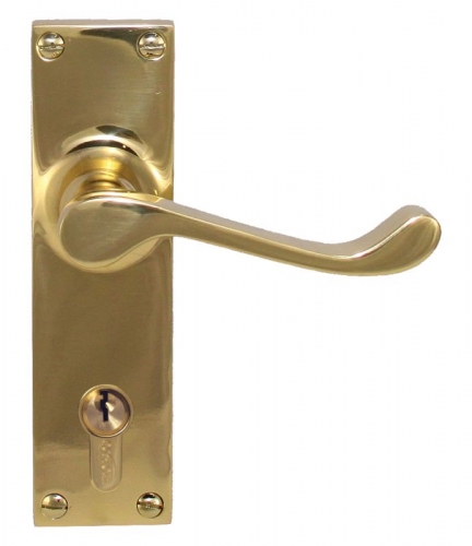 Lever Lock (CC 47.6mm) PVD PB 150x42mm