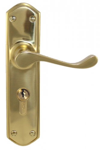 Lever Lock (CC 47.6mm) PVD PB 200x48mm