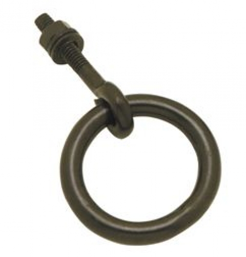 Ring Pull Iron Black 55mm