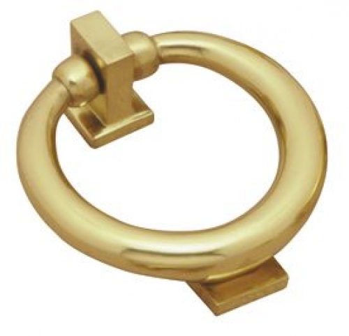 Contemporary Ring Knocker PB 110mm