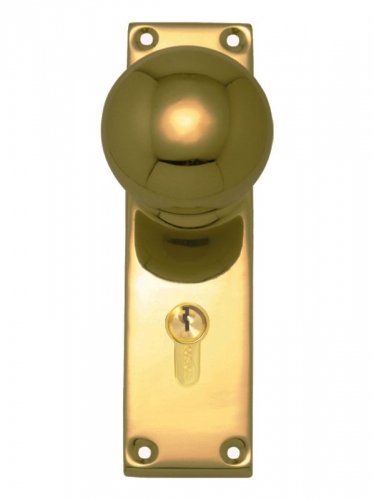 Knob Lock (CC 47.6mm)  PB 150x42mm