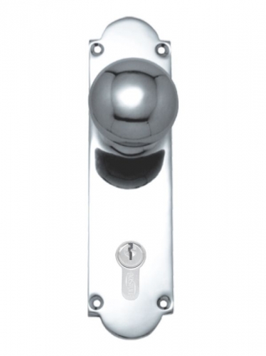 Knob Lock (CC 85mm) CP 200x50mm