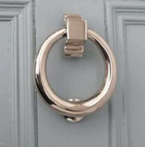 Contemporary Ring Knocker CP 110mm