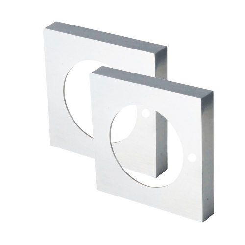 Square Adaptor Privacy Rose for Builders Choice Levers CP
