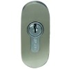 Euro Escutcheon rounded PSS 70x30mm