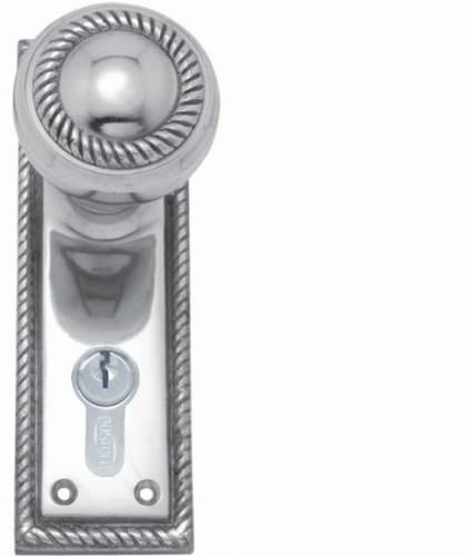 Knob Lock (CC 47.6mm) CP 150x50mm