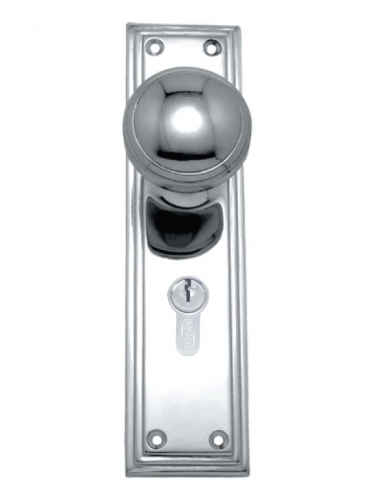 Knob Lock (CC 47.6mm) CP 150x50mm