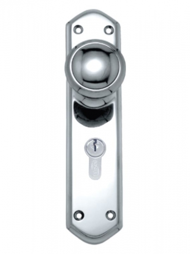 Knob Lock (CC 47.6mm) CP 200x48mm