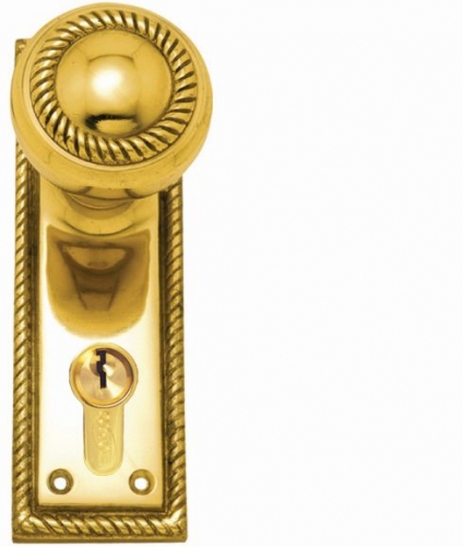 Knob Lock (CC 47.6mm) PB 150x50mm