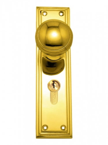Knob Lock (CC 47.6mm) PB 150x50mm