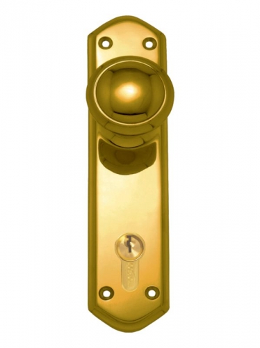 Knob Lock (CC 85mm) PB 200x48mm