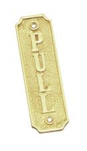 Pull Sign PB 115x35mm