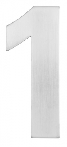Architectural Numeral No.1   316 S/Steel 130mm