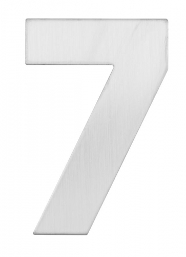 Architectural Numeral No.7   316 S/Steel 255mm