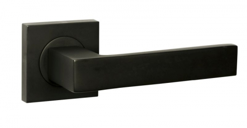 Builders Choice Lever Integrated Passage Privacy Black 52mm