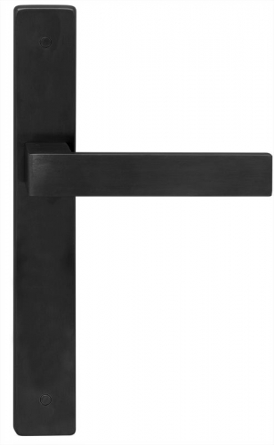 Long Plate Plassage Set Black 225x32mm