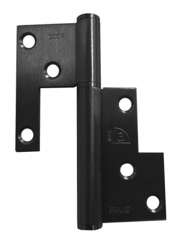Universal Lift Off Hinge ea Black 100x75x2.5mm