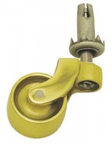 Castor Brass Wheel Pin & Socket PB 32mm
