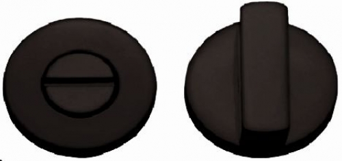 Black Round Privacy Snib & Release Black 36mm