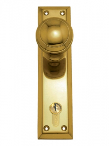 Knob Lock (CC 85mm) PB 200x50mm