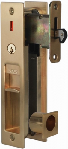 Integrated Flush Pull Sliding Door Entrance Set SB 178x38mm
