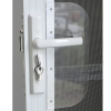 Lock Guard Security Screen Doors Frame Fix Clear Acrylic